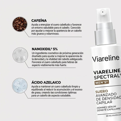 Viareline Spectral Men's™ Nanoxidil al 5%