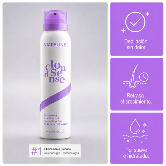 Viareline™ - Kit Spray Depilatorio Instantáneo