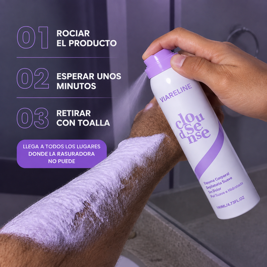 Viareline™ - Kit Spray Depilatorio Instantáneo
