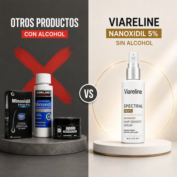El ÚNICO serum que activa los folículos sin quemar tu piel con alcohol.