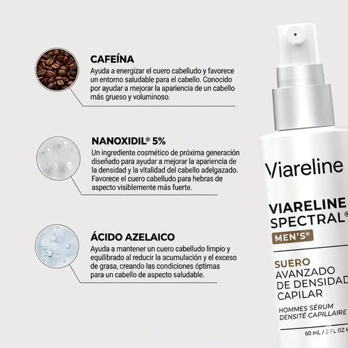 Viareline Spectral Men's™ Nanoxidil al 5%